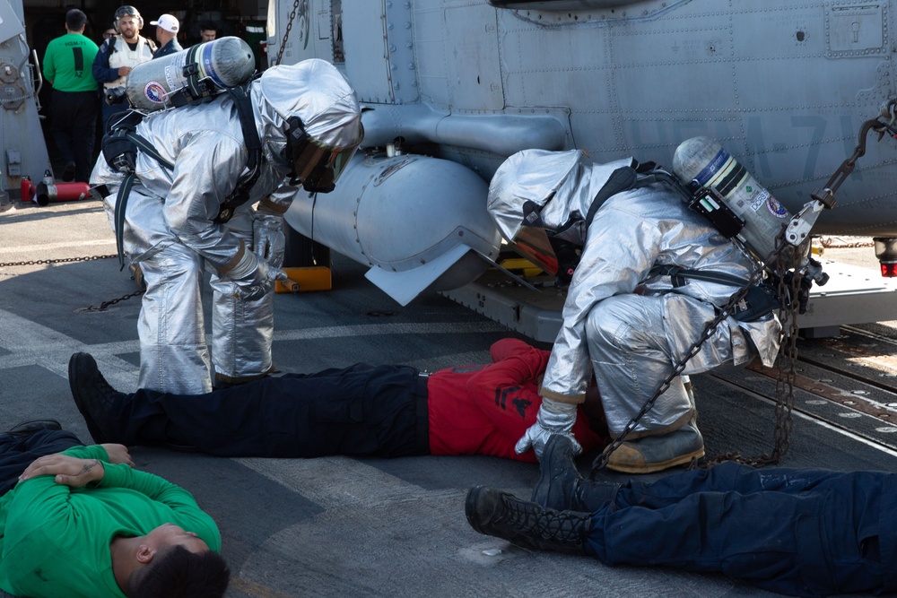 USS Stockdale conducts training