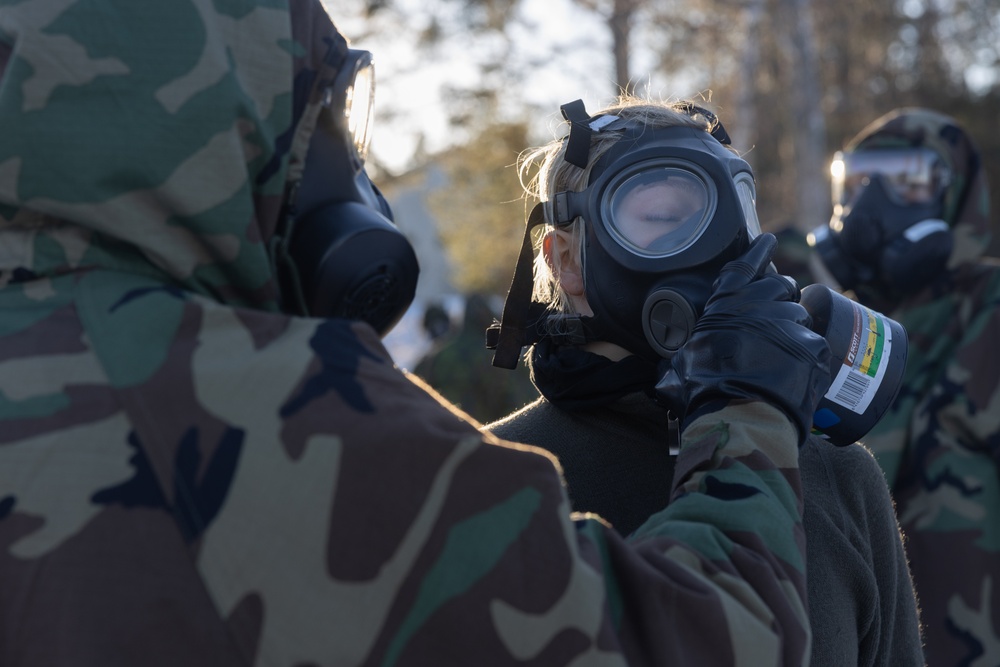 CBRN Marines Conduct Bilateral Training with Finnish Coastal Brigade Engineers