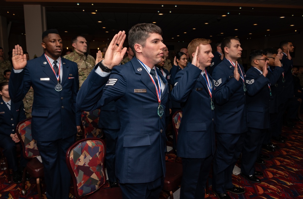 RAF Mildenhall recognizes new NCO inductees