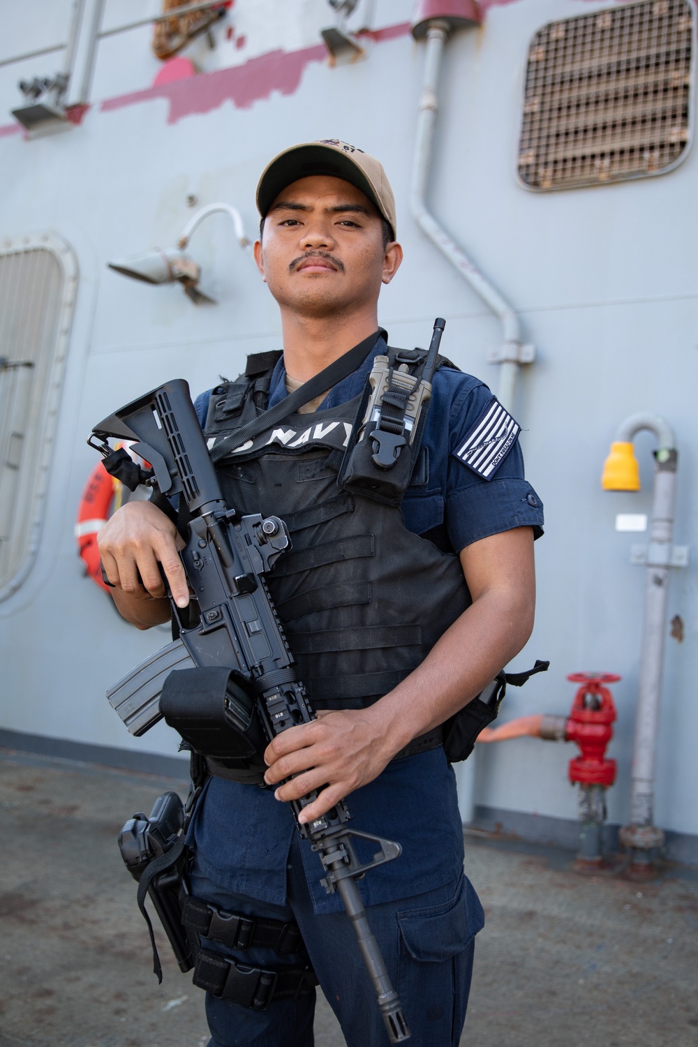 Routine Operations aboard the USS Cole