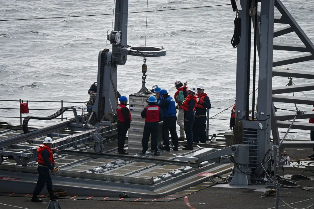 Picatinny’s Navy Detachment part of historic first-time test at sea