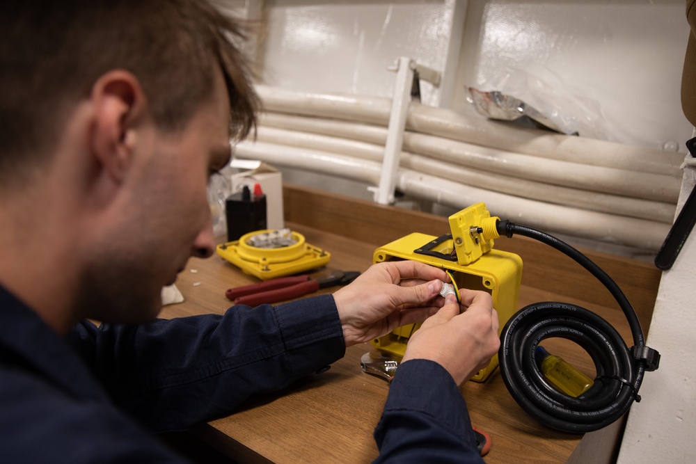 Routine Operations aboard the USS Cole