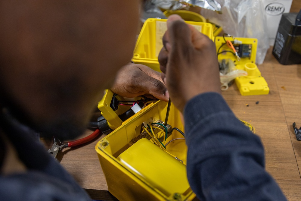 Routine Operations aboard the USS Cole