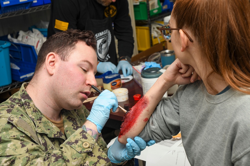 Expeditionary Medical Facility - Kilo trains with 2nd Medical Battalion enhancing deployable skillsets