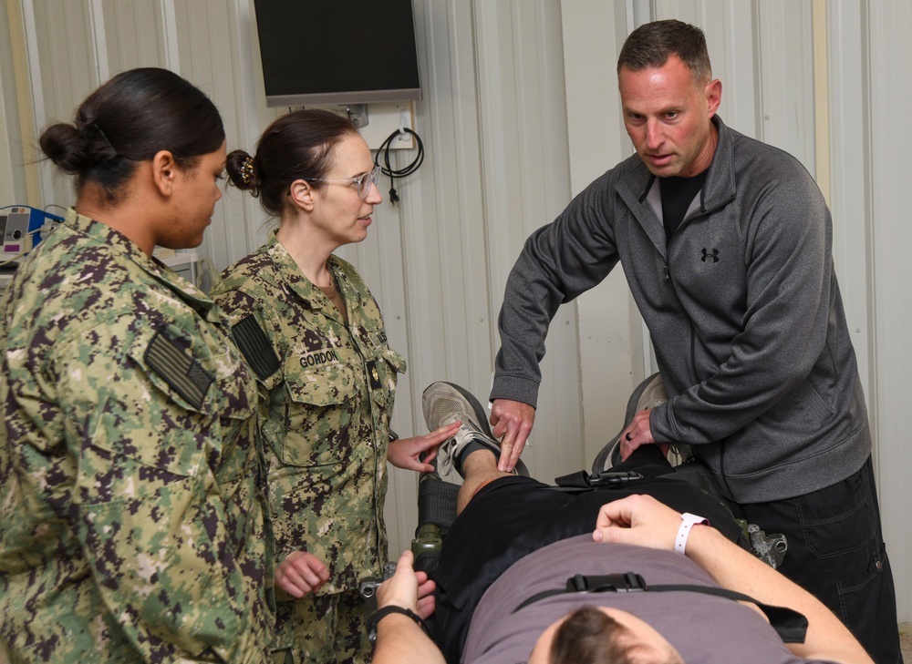 Expeditionary Medical Facility - Kilo trains with 2nd Medical Battalion enhancing deployable skillsets