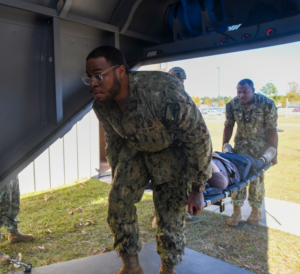 Expeditionary Medical Facility - Kilo trains with 2nd Medical Battalion enhancing deployable skillsets