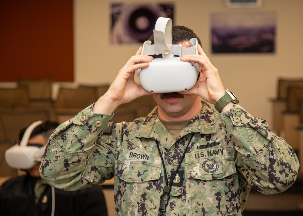 Mid-Atlantic Regional Maintenance Center conducts Virtual-Reality Suicide Prevention and Sexual Assault Prevention Training