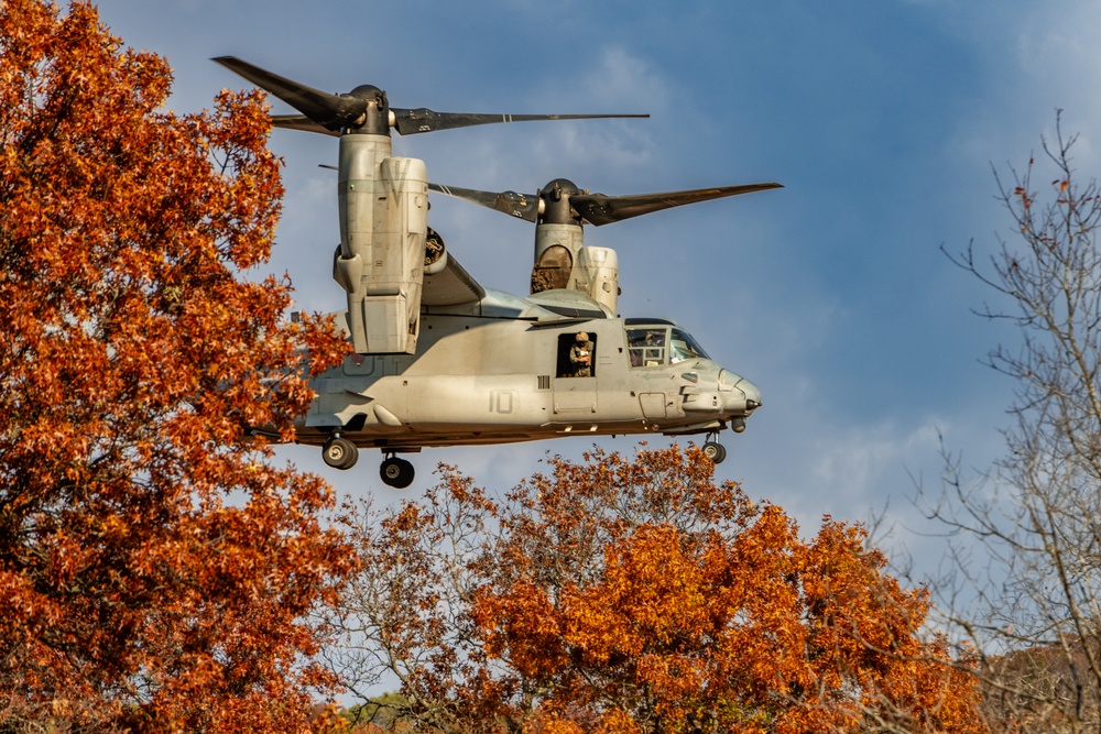 V-22 Ospreys at Fort McCoy