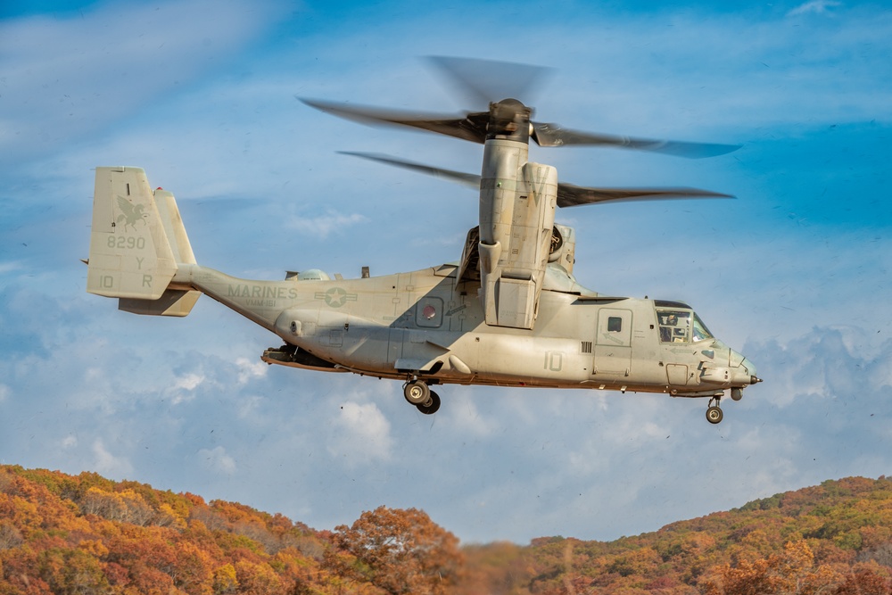 V-22 Ospreys at Fort McCoy