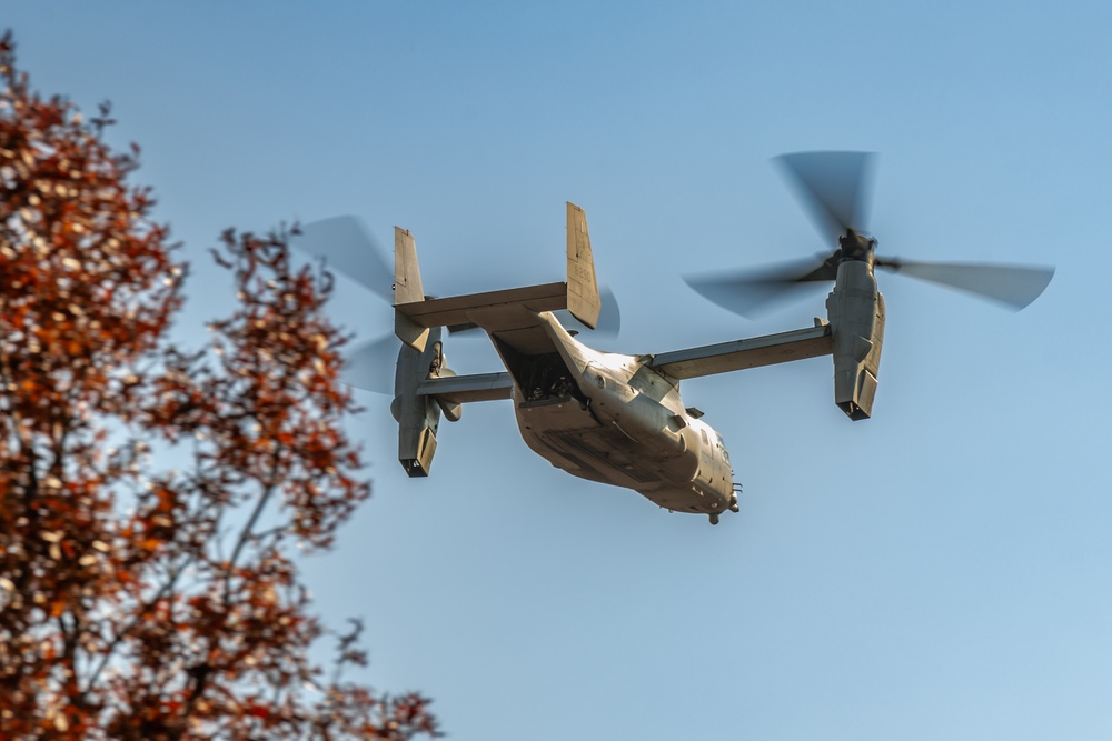 V-22 Ospreys at Fort McCoy