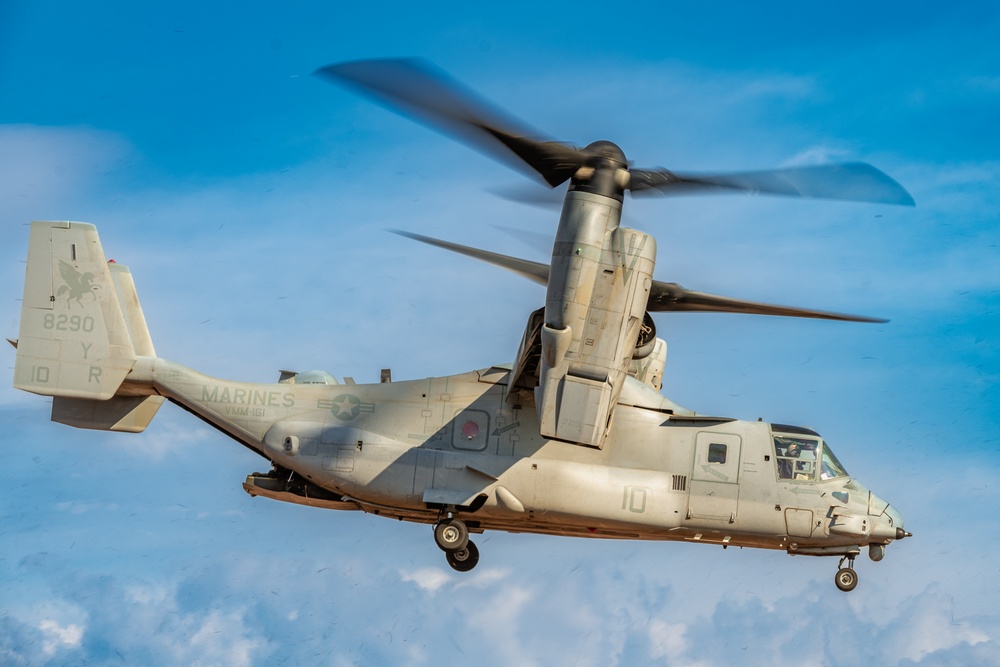 V-22 Ospreys at Fort McCoy