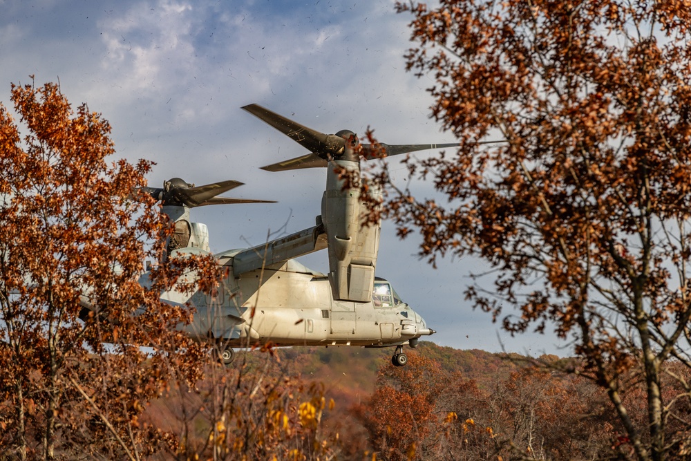 V-22 Ospreys at Fort McCoy