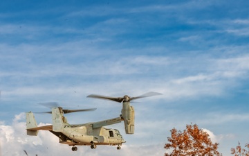 V-22 Ospreys at Fort McCoy