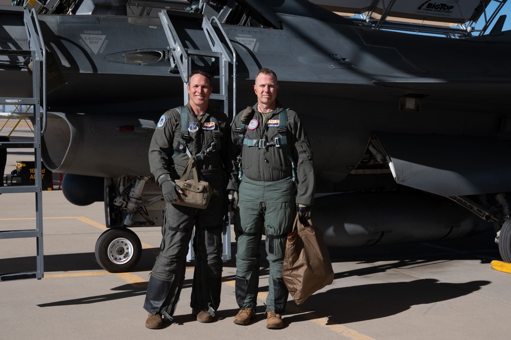 Gen. Gregory Guillot, Commander, North American Aerospace Defense Command and U.S. Northern Command, visits 162d Aerospace Control Alert Detachment