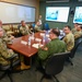 Maj. Gen. Von Hoffman visits Group Commanders at the Alamo Wing