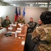 Maj. Gen. Von Hoffman visits Group Commanders at the Alamo Wing