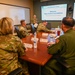 Maj. Gen. Von Hoffman visits Group Commanders at the Alamo Wing