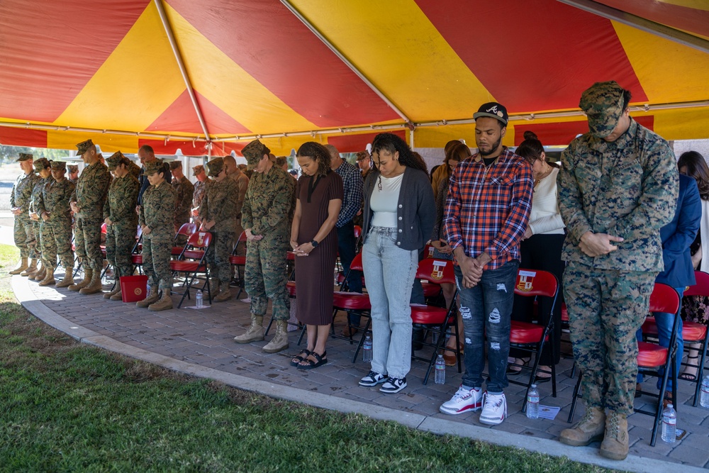 Master Gunnery Sgt. Jones Retirement Ceremony