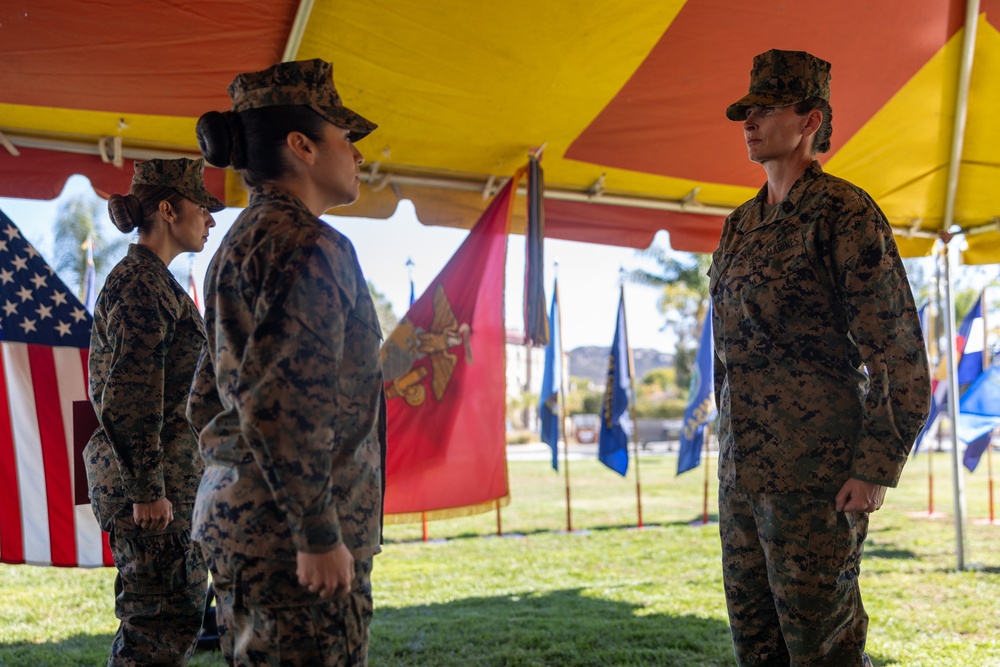 Master Gunnery Sgt. Jones Retirement Ceremony