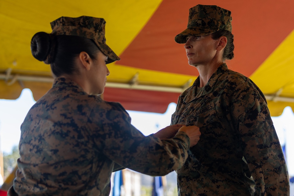 Master Gunnery Sgt. Jones Retirement Ceremony