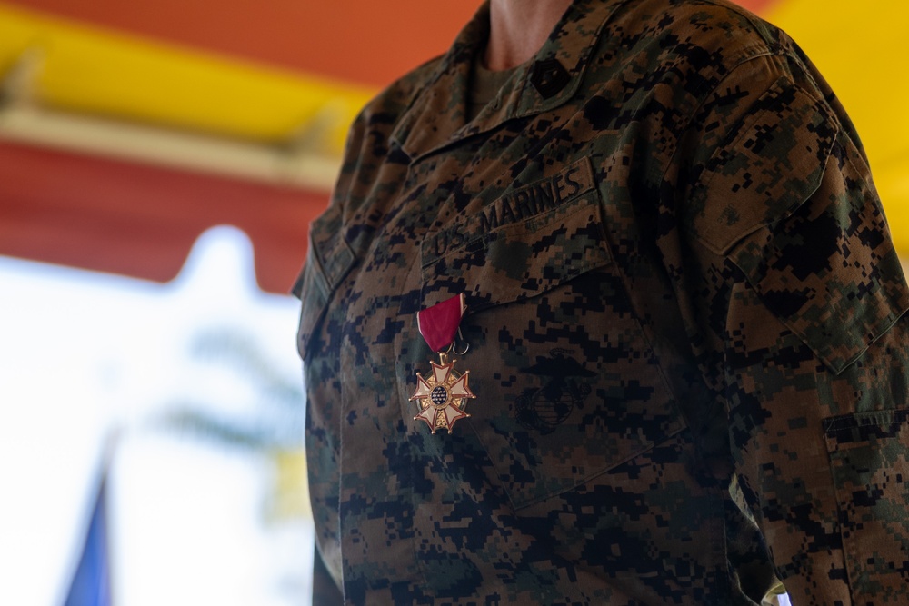 Master Gunnery Sgt. Jones Retirement Ceremony