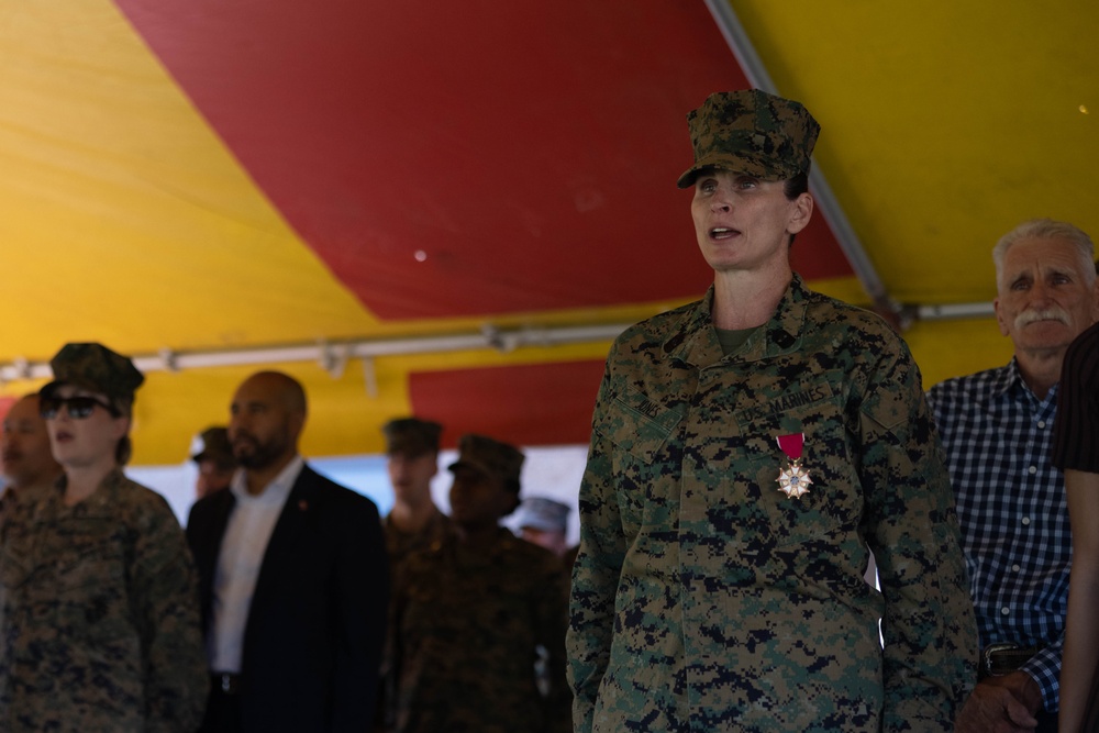 Master Gunnery Sgt. Jones Retirement Ceremony