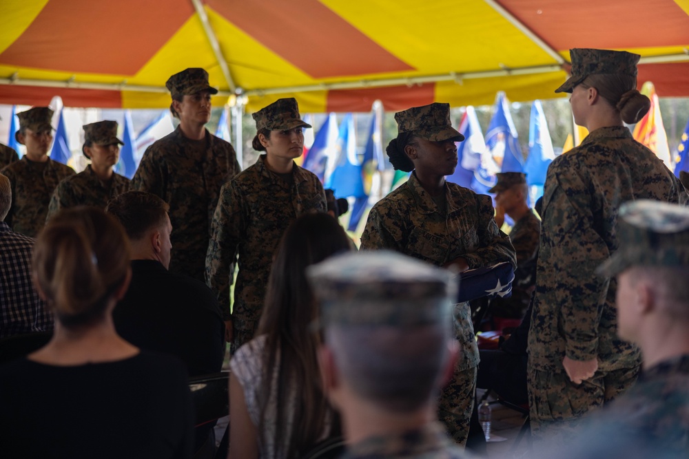 Master Gunnery Sgt. Jones Retirement Ceremony