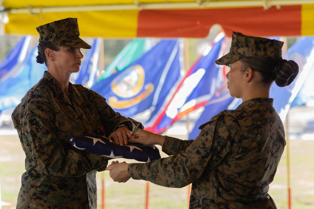 Master Gunnery Sgt. Jones Retirement Ceremony