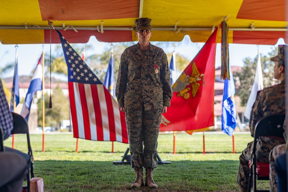 Master Gunnery Sgt. Jones Retirement Ceremony