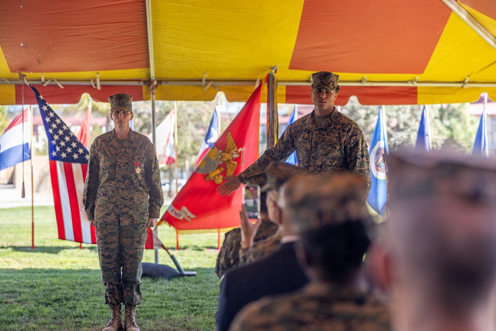 Master Gunnery Sgt. Jones Retirement Ceremony