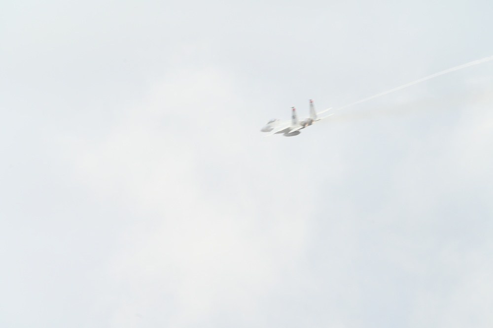 104th Fighter Wing pilot honors brother's retirement with F-15D incentive flight