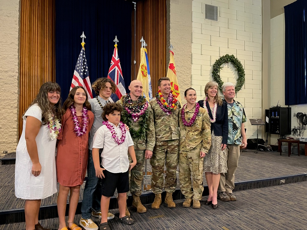 HHD Welcomes New Commander at Schofield Barracks