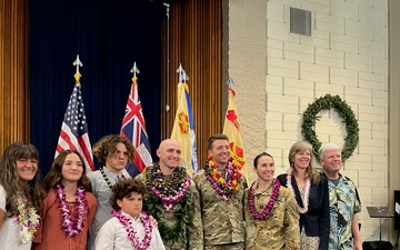 HHD Welcomes New Commander at Schofield Barracks