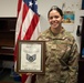 Staff Sgt. Alyssa Lopez receives Stripes for Exceptional Performers promotion