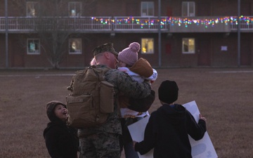 24th MEU 1st Battalion 8th Marines Return Home