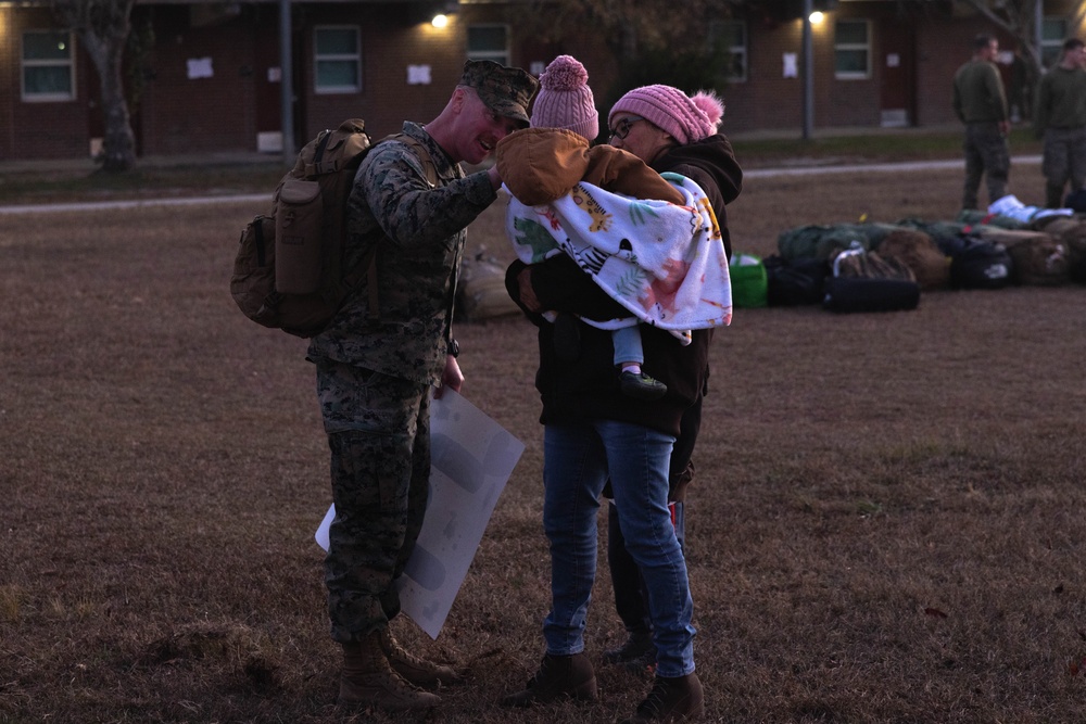 24th MEU 1st Battalion 8th Marines Return Home