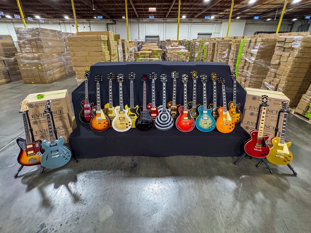 CBP and Partners Seize More than $18 million in Fake Gibson Guitars