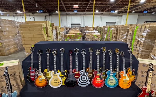 CBP and Partners Seize More than $18 million in Fake Gibson Guitars