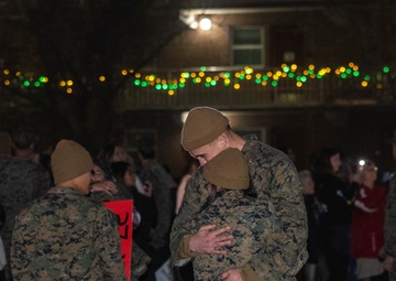 24th MEU 1st Battalion 8th Marines Return Home