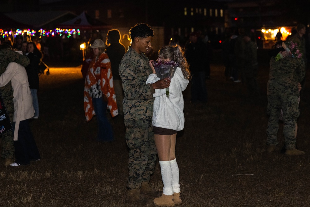 24th MEU 1st Battalion 8th Marines Return Home