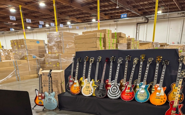 CBP and Partners Seize More than $18 million in Fake Gibson Guitars