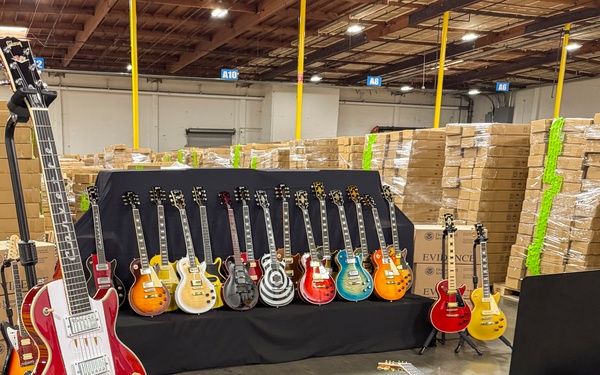 CBP and Partners Seize More than $18 million in Fake Gibson Guitars