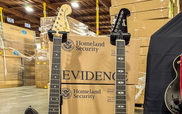 CBP and Partners Seize More than $18 million in Fake Gibson Guitars