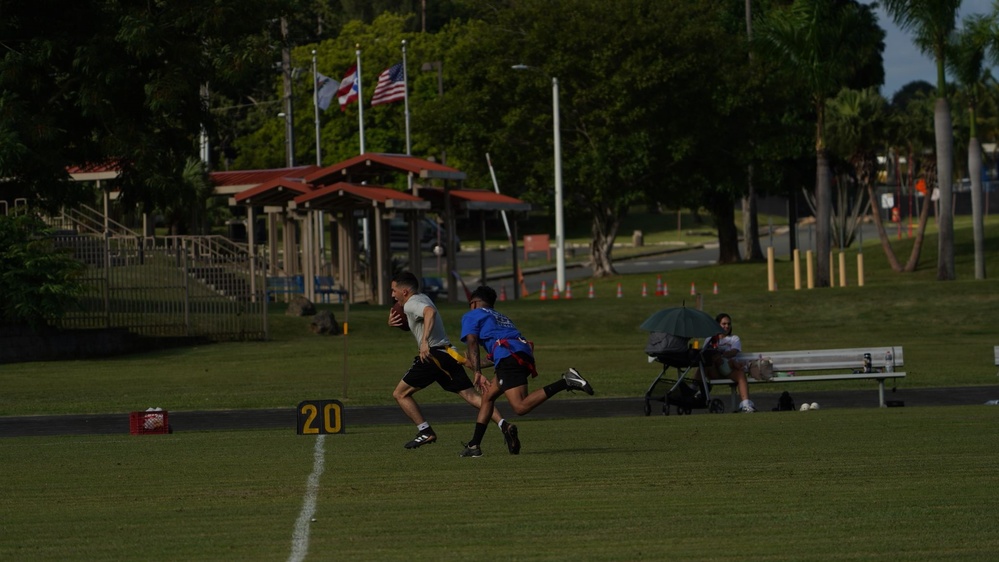 Fort Buchanan keeps the Thanksgiving Football Tradition alive in the Caribbean