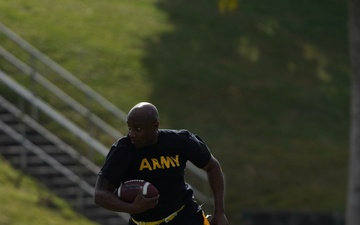 Fort Buchanan keeps the Thanksgiving Football Tradition alive in the Caribbean