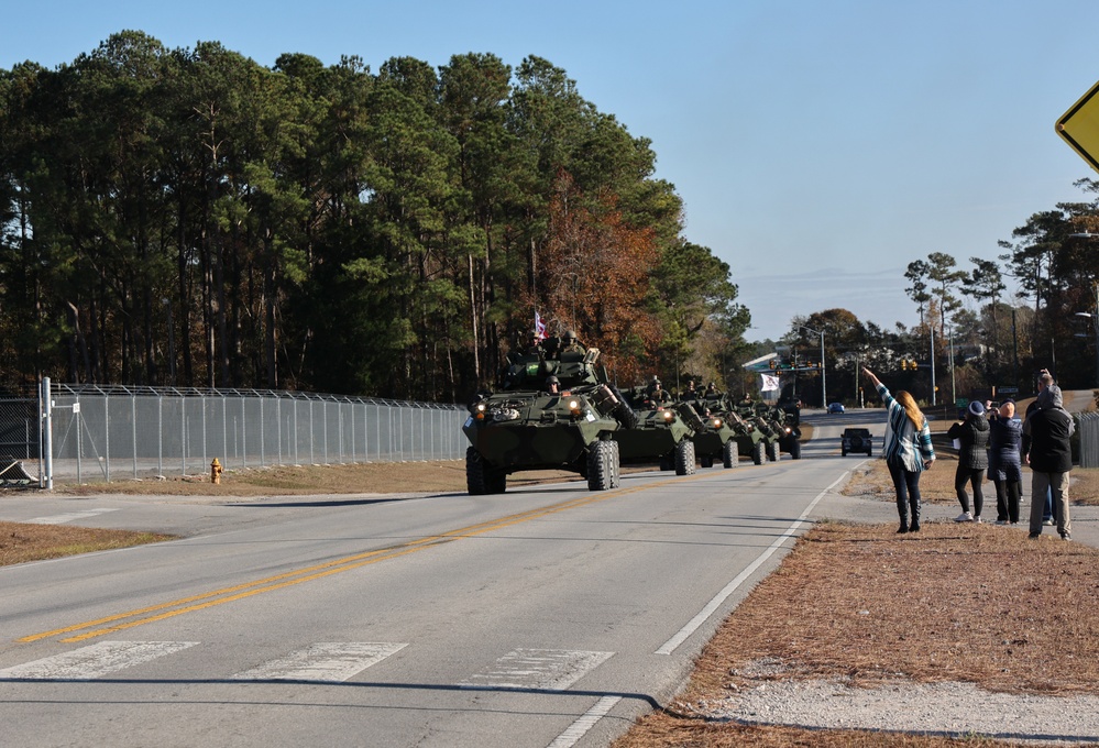 24th Marine Expeditionary Unit Homecoming