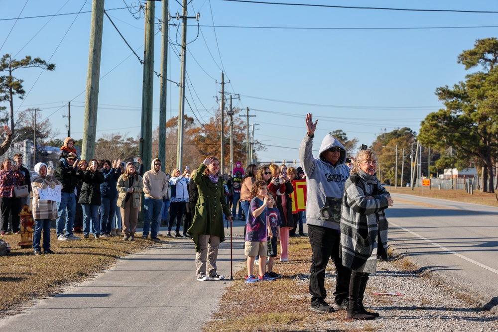 24th Marine Expeditionary Unit Homecoming