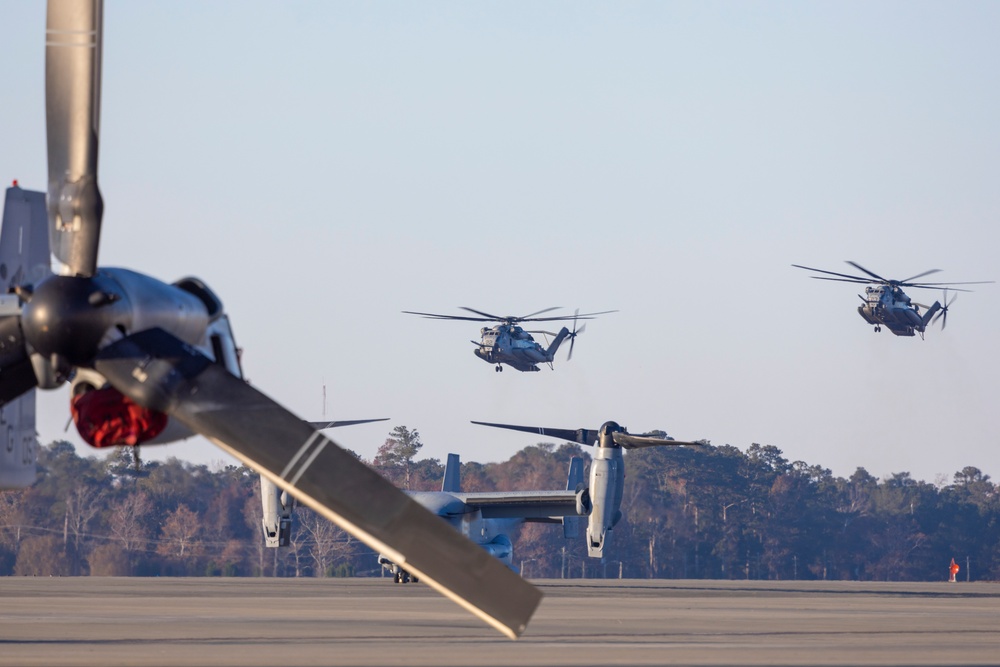 VMM-365 (REIN) homecoming