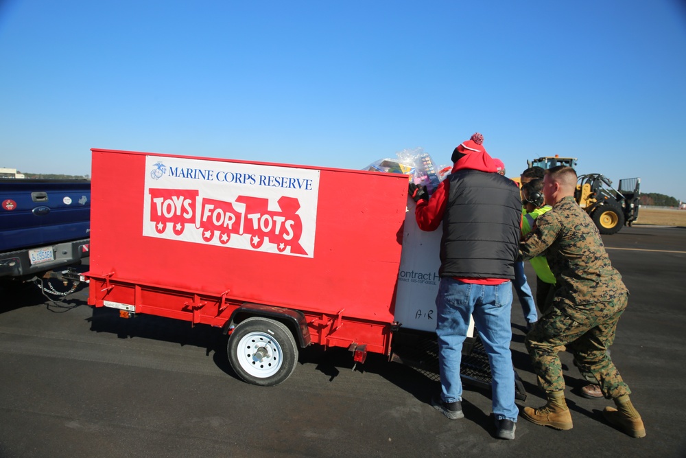 MAG-49 Delivers Toys for Tots in Support of Hurricane Helene Relief