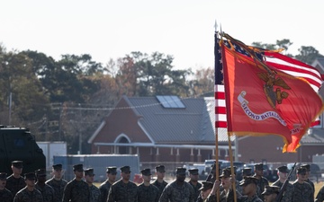 2nd Battalion, 10th Marine Regiment, 2d Marine Division Relief and Appointment